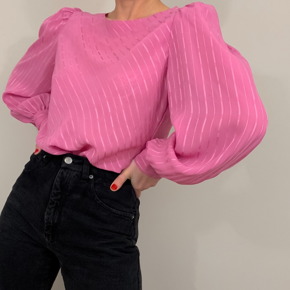 princess puff sleeve blouse